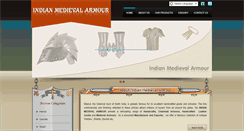 Desktop Screenshot of indianchainmailarmour.com